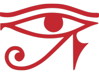 Dibujo del ojo de Horus: simbolizando experiencias auténticas y una conexión profunda con la cultura marroquí en Cultural Festivals Morocco