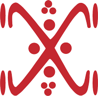 Isotipo de Cultural Festivals Morocco: simbolizando festivales, cultura y experiencias únicas en Marruecos